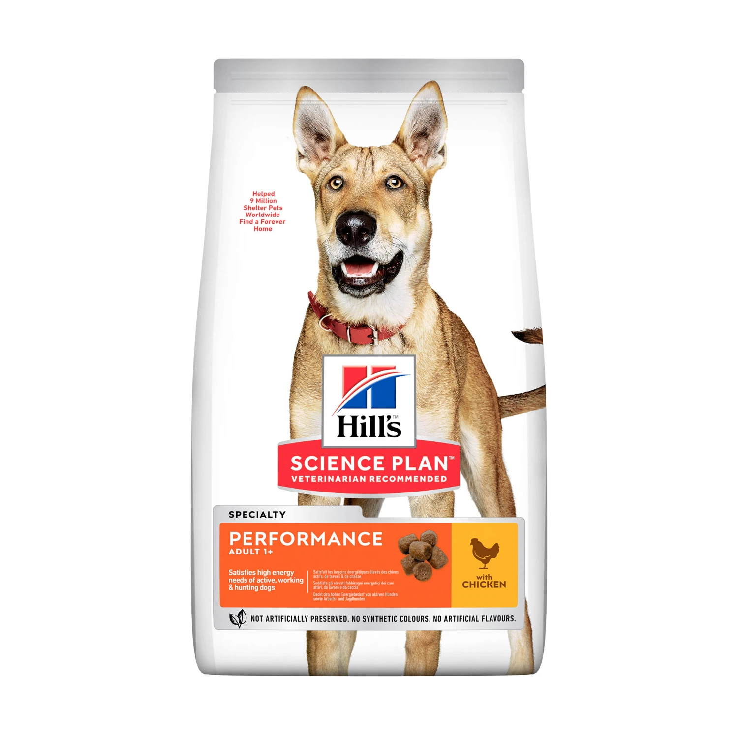 Hill's Science Plan Adult Performance Hundefutter 1 Hill's Science Plan Adult Performance Hundefutter