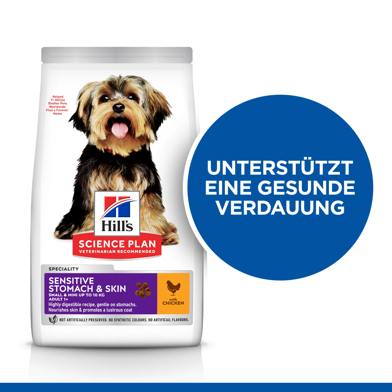 Hill's Science Plan Sensitive Stomach & Skin - Small & Mini Adult Dog 8 Hill's Science Plan Sensitive Stomach & Skin - Small & Mini Adult Dog – Bild 8