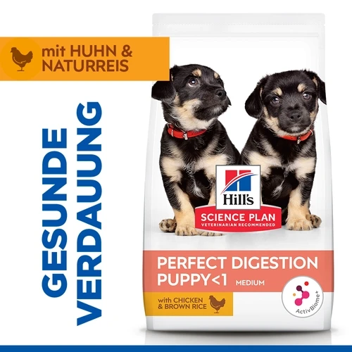 Hill's Science Plan Puppy Perfect Digestion Medium 2 Hill's Science Plan Puppy Perfect Digestion Medium – Bild 2