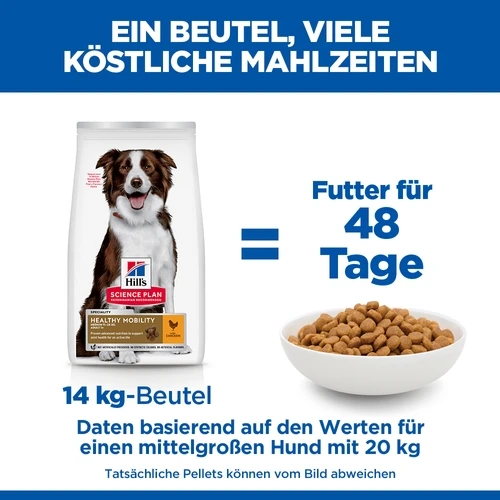 Hill's Science Plan Adult Healthy Mobility Medium Hundefutter 5 Hill's Science Plan Adult Healthy Mobility Medium Hundefutter – Bild 5