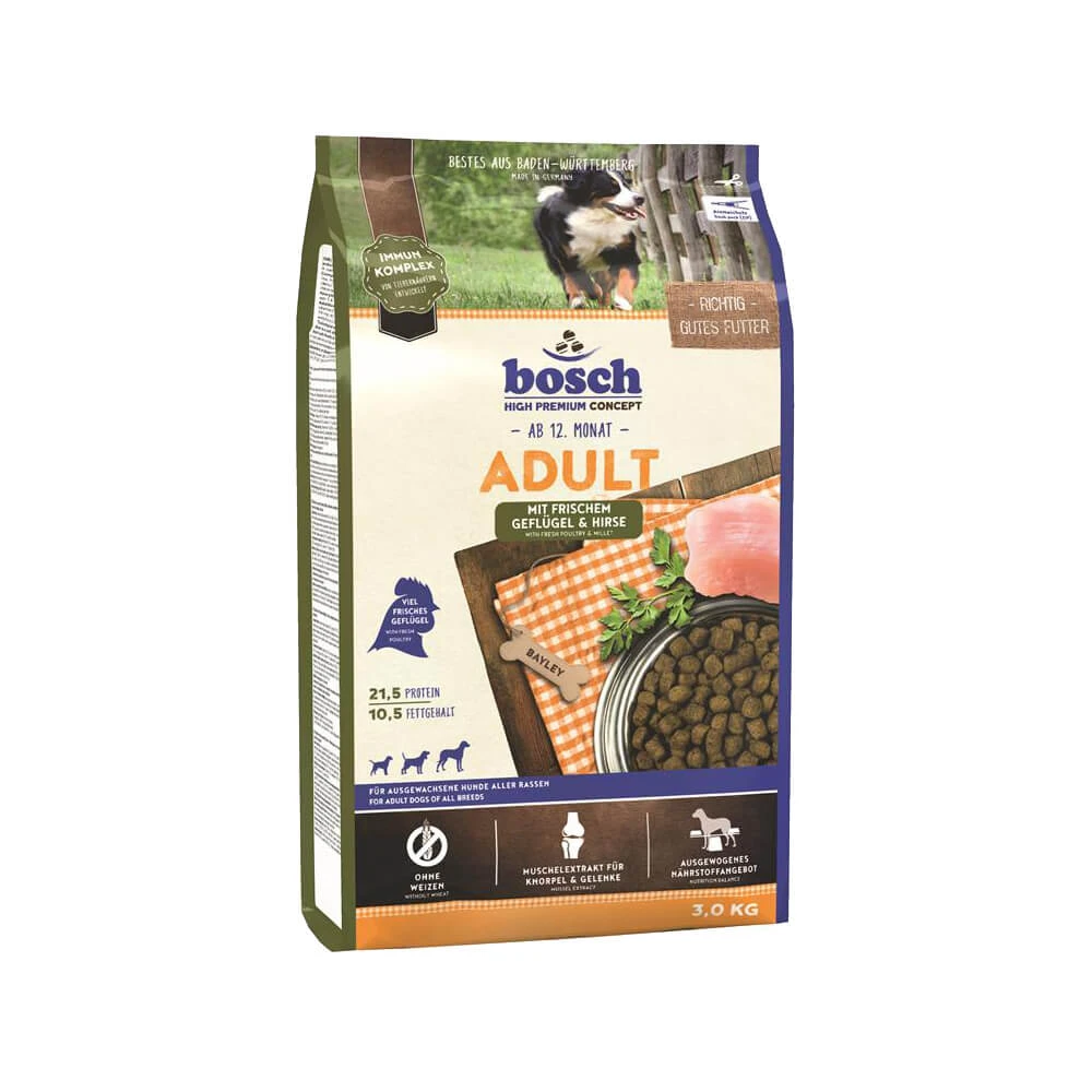 Bosch Adult Hundefutter - Geflügel 1 Bosch Adult Hundefutter - Geflügel