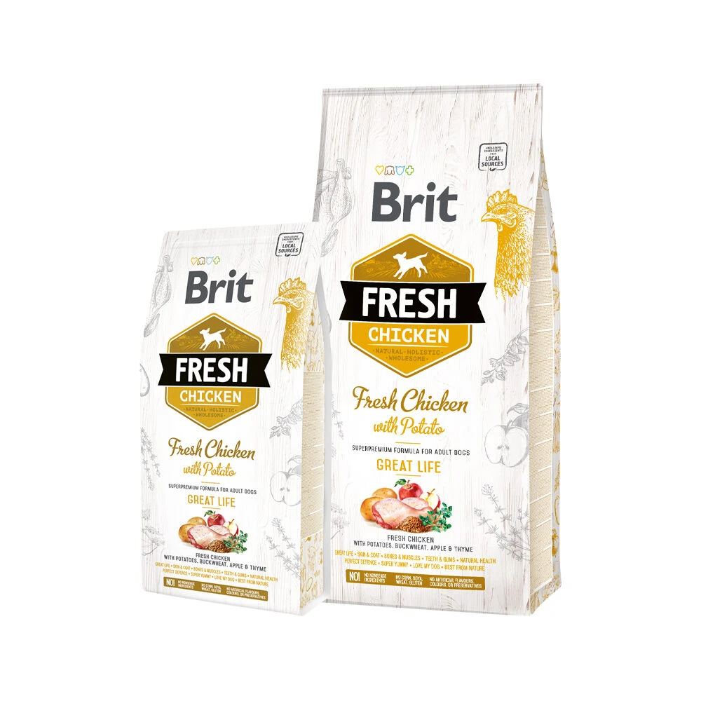 Brit Fresh Chicken With Potato - Adult 3 Brit Fresh Chicken With Potato - Adult – Bild 3