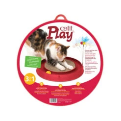 Titelseite -Spielzeug Pet catit play ball toy with scratch pad 123863 0500 none
