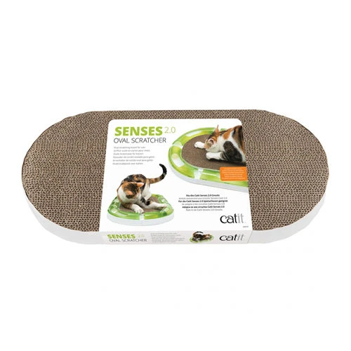 Catit Senses 2.0 Oval Scratcher 1 Catit Senses 2.0 Oval Scratcher