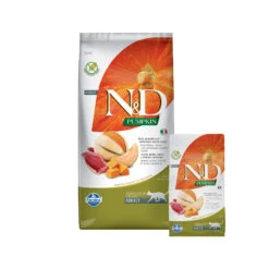 Farmina N&D Pumpkin Adult Katzenfutter - Ente -Spielzeug Pet farmina nd pumpkin adult kattenvoer duck 228529 2000 none