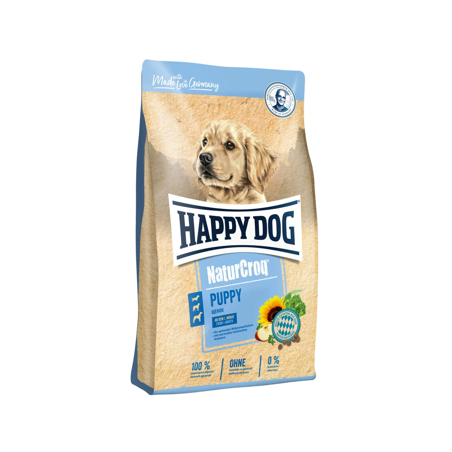Happy Dog NaturCroq Puppy Hundefutter 3 Happy Dog NaturCroq Puppy Hundefutter – Bild 3
