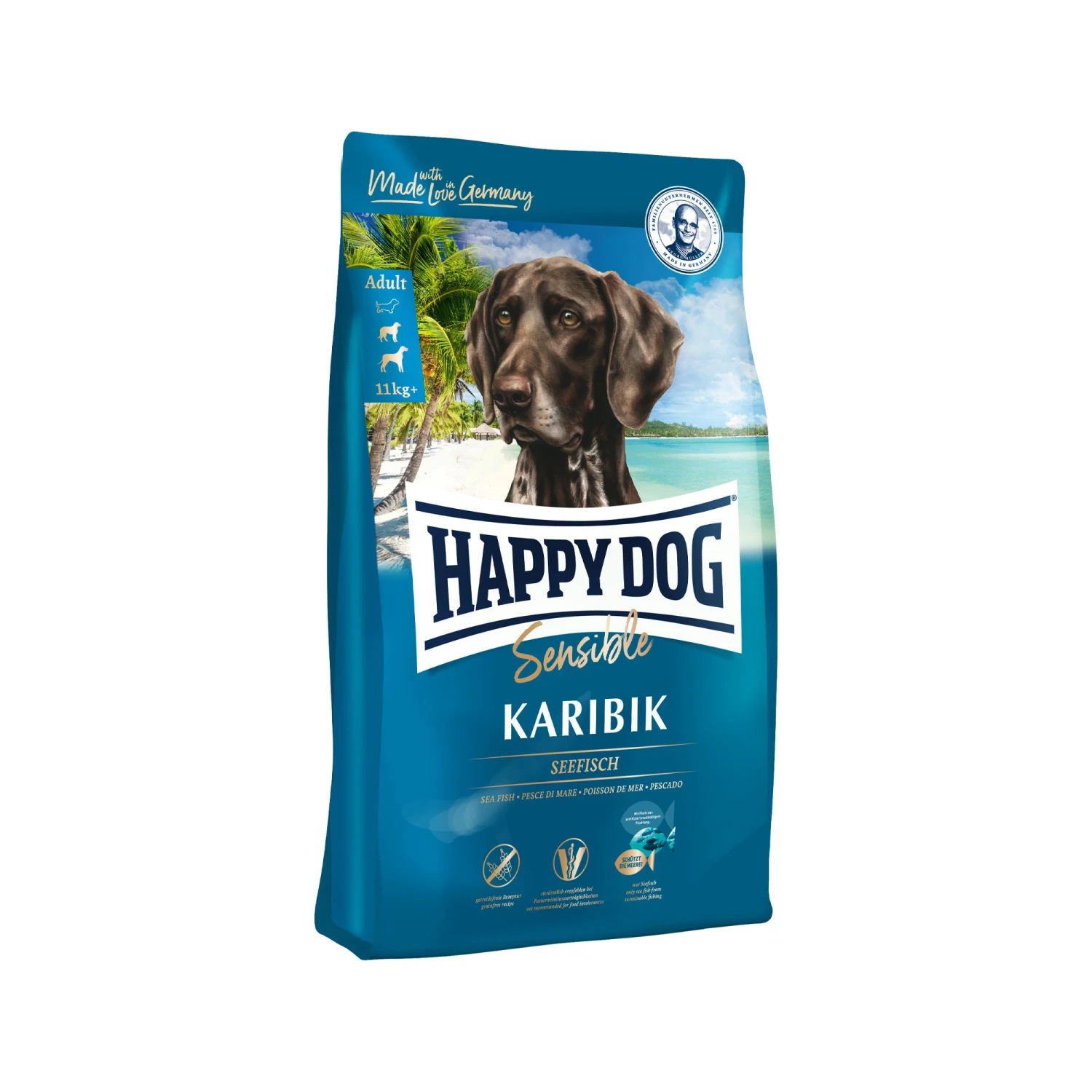 Happy Dog Supreme Sensible Karibik Hundefutter 1 Happy Dog Supreme Sensible Karibik Hundefutter