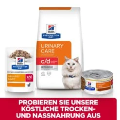 Hill's Prescription Diet C/d Urinary Care - Stress - Feline - Meeresfisch -Spielzeug Pet hills prescription diet cd urinary care stress feline zeevis 212732 2000 none