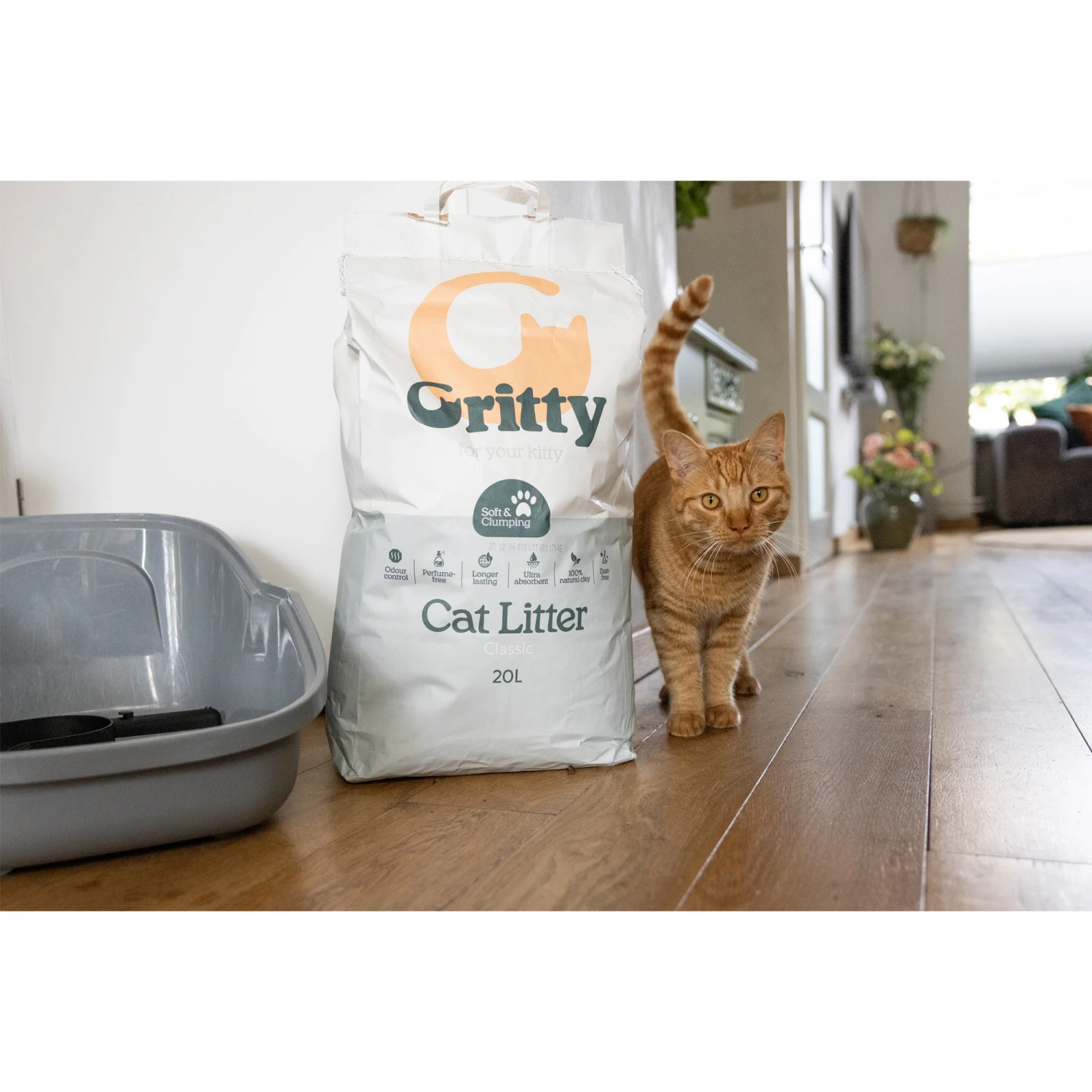 Gritty Klumpenbildende Katzenstreu 3 Gritty Klumpenbildende Katzenstreu – Bild 3