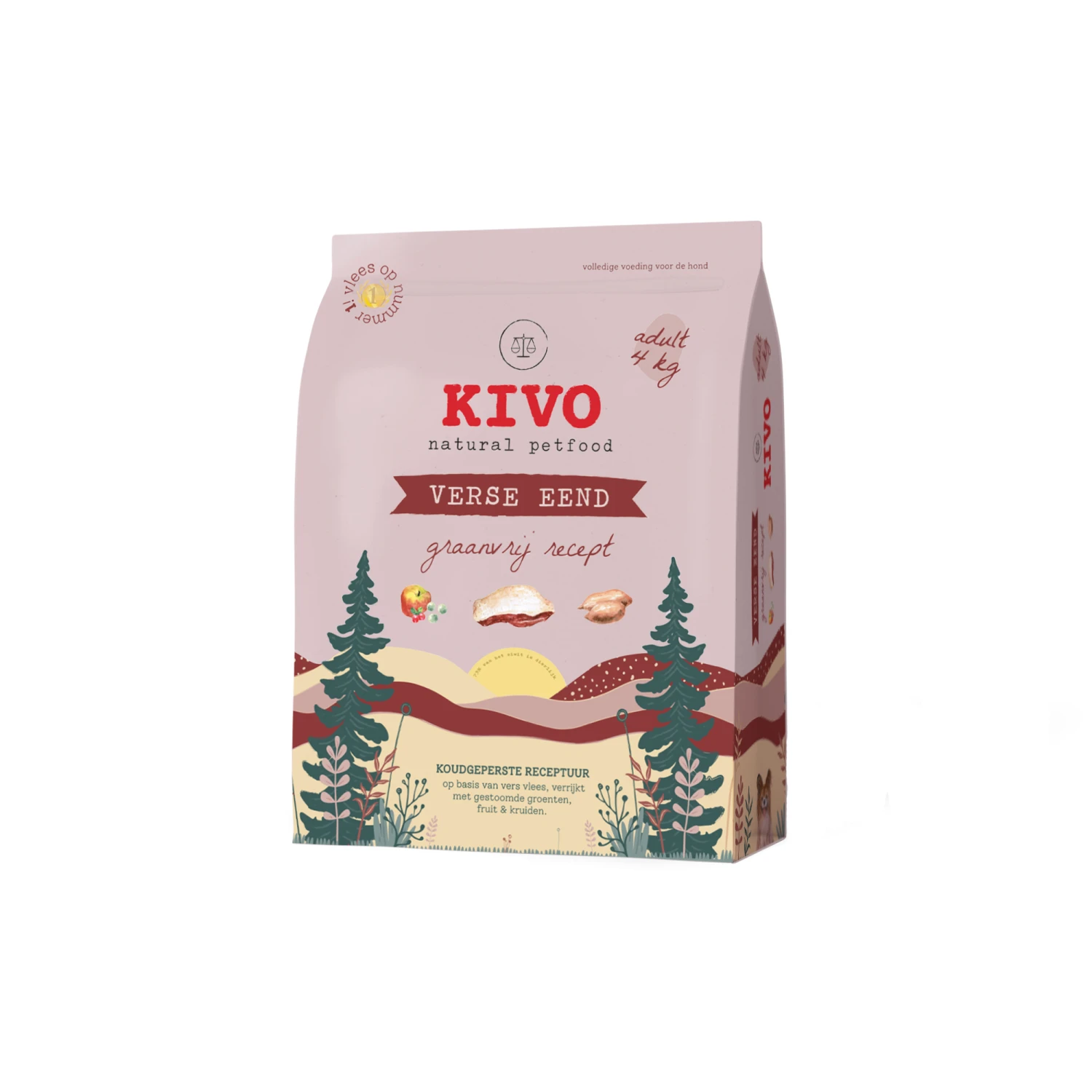 Kivo Frische Ente Getreidefrei 1 Kivo Frische Ente Getreidefrei