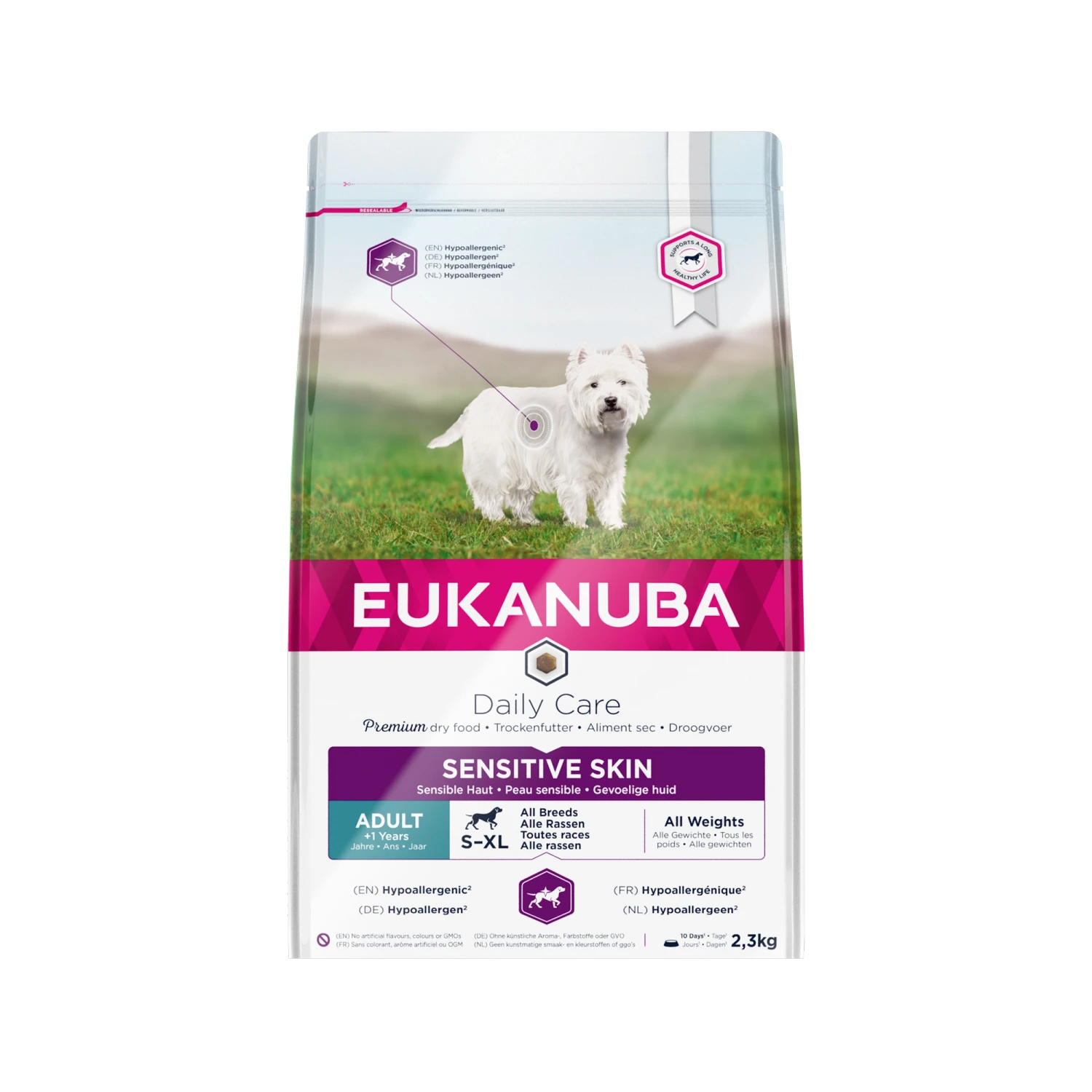 Eukanuba Sensitive Skin Daily Care Hundefutter 1 Eukanuba Sensitive Skin Daily Care Hundefutter