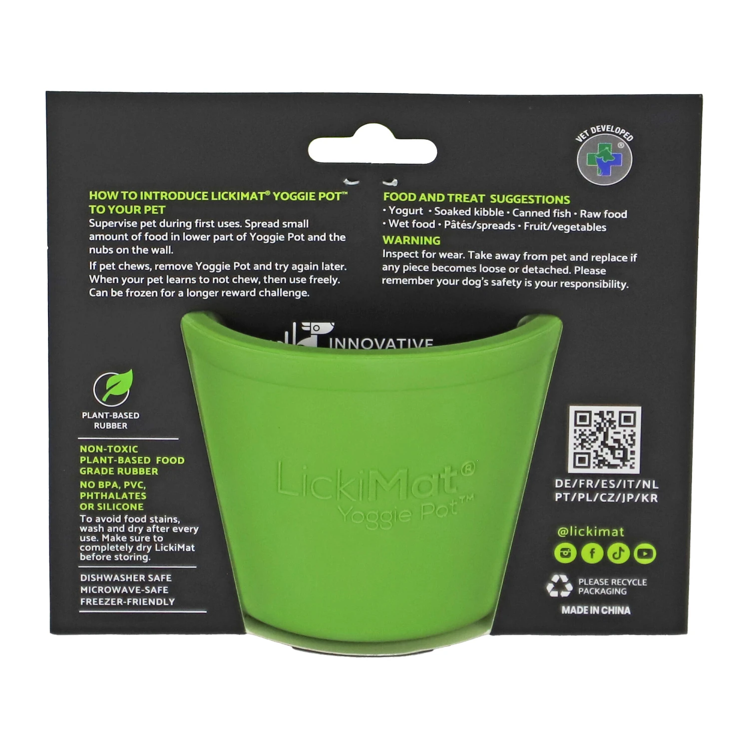 LickiMat Yoggie Topf 3 LickiMat Yoggie Topf – Bild 3