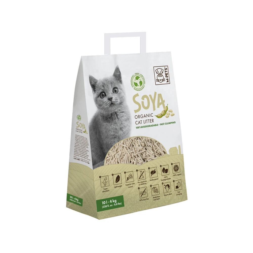 M-PETS - Soya Katzenstreu 2 M-PETS - Soya Katzenstreu – Bild 2
