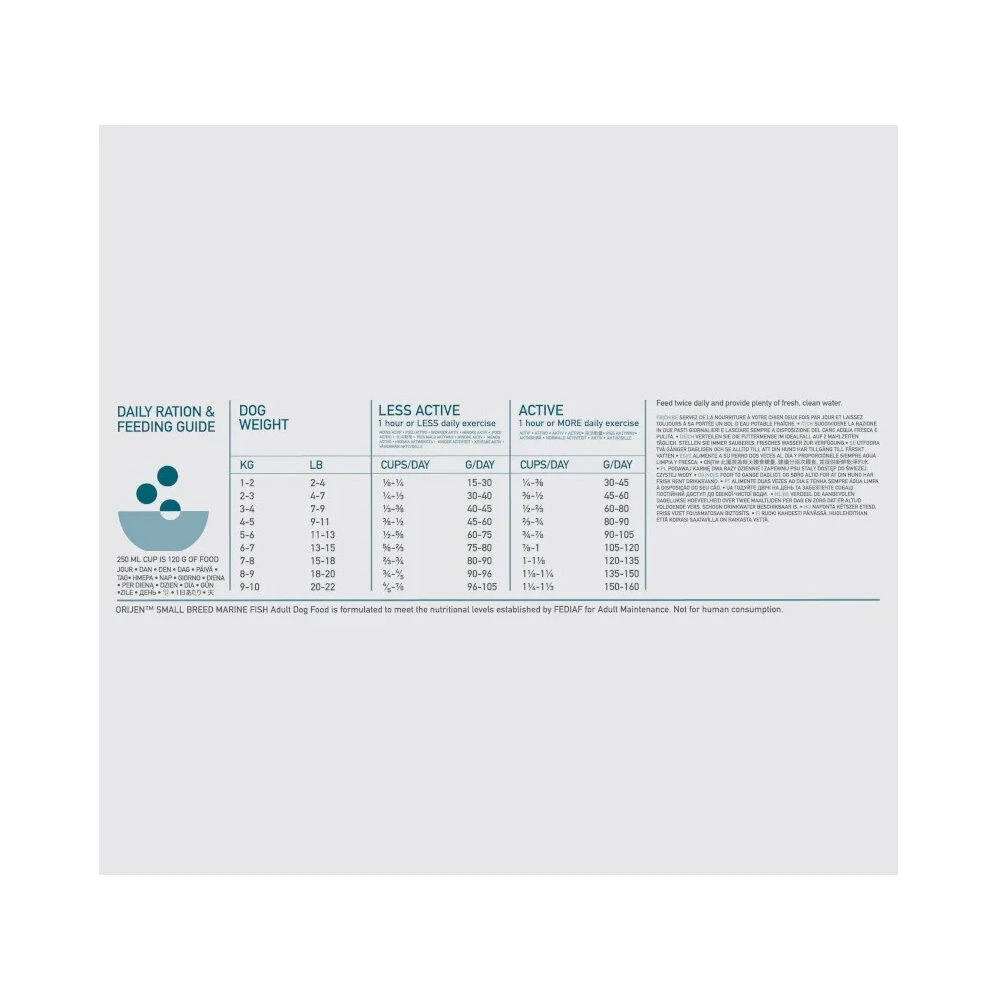 Orijen Kleine Rasse Meeresfische 3 Orijen Kleine Rasse Meeresfische – Bild 3