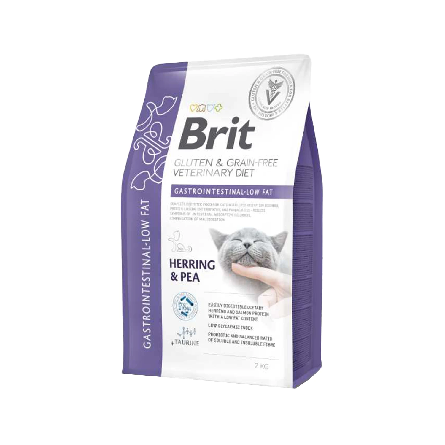 Brit Veterinary Diet Cat - Gluten- Und Getreidefrei - Magen-Darm Fettarm 3 Brit Veterinary Diet Cat - Gluten- Und Getreidefrei - Magen-Darm Fettarm – Bild 3