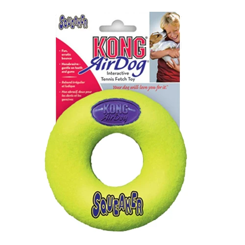 KONG AirDog Squeaker Donut 1 KONG AirDog Squeaker Donut