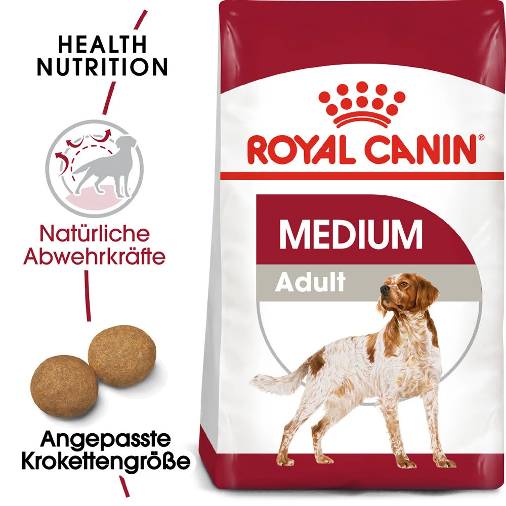 Royal Canin Medium Adult Hundefutter 2 Royal Canin Medium Adult Hundefutter – Bild 2