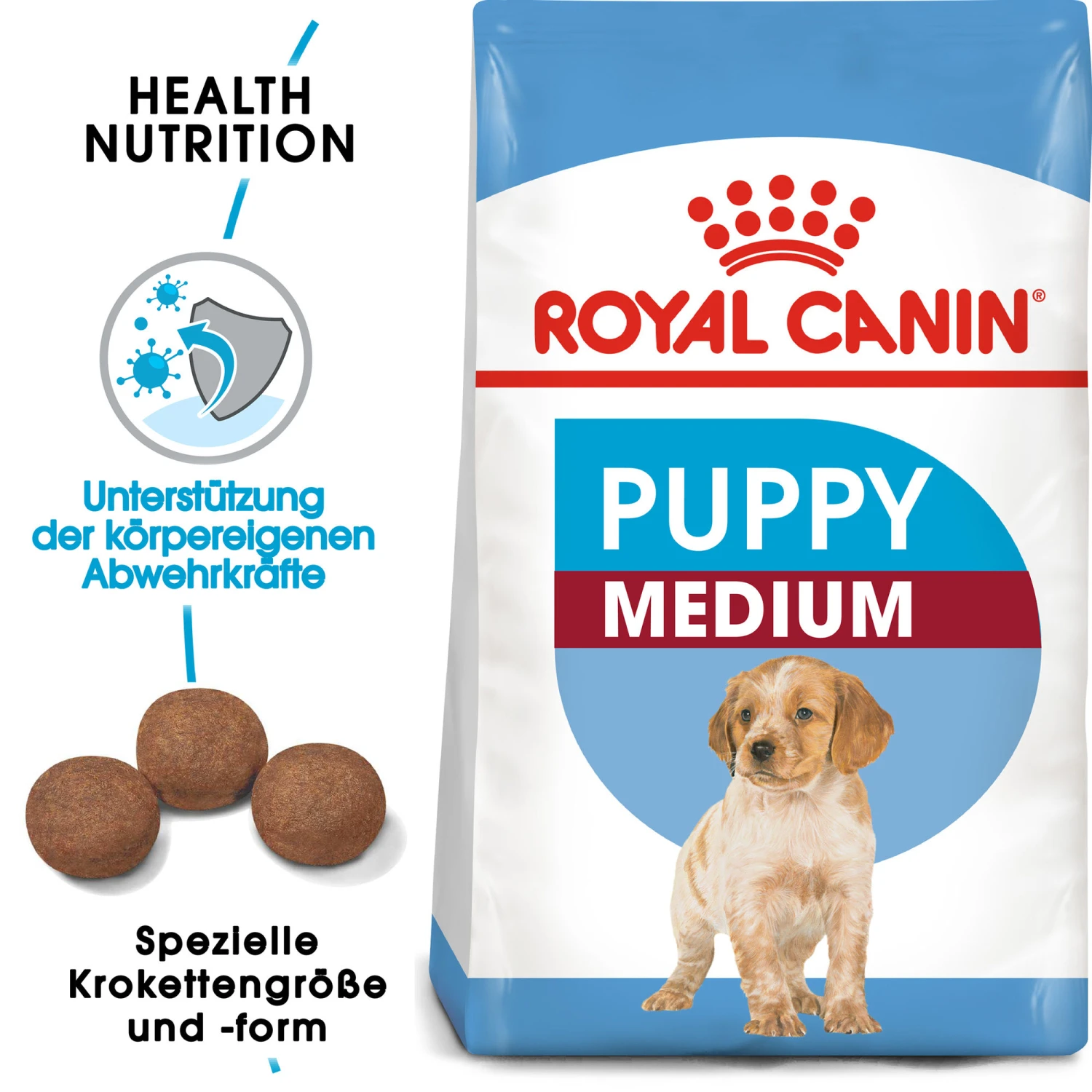 Royal Canin Puppy Medium Hundefutter 2 Royal Canin Puppy Medium Hundefutter – Bild 2
