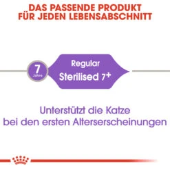 Royal Canin Sterilised 7+ Katzenfutter -Spielzeug Pet royal canin sterilised 7 kattenvoer 127817 1000 none