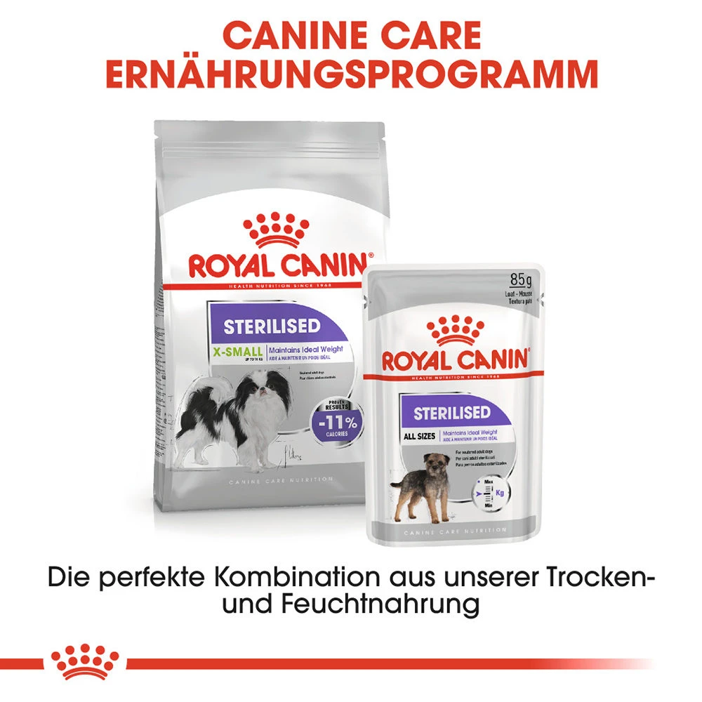 Royal Canin X-Small Sterilised Hundefutter 6 Royal Canin X-Small Sterilised Hundefutter – Bild 6
