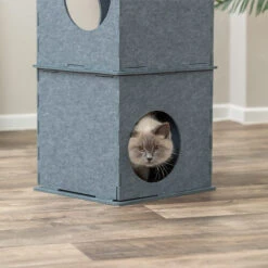 Trixie Filz Turm Nele 8 Trixie Filz Turm Nele -Spielzeug Pet trixie vilt tower nele 229639 0500 none