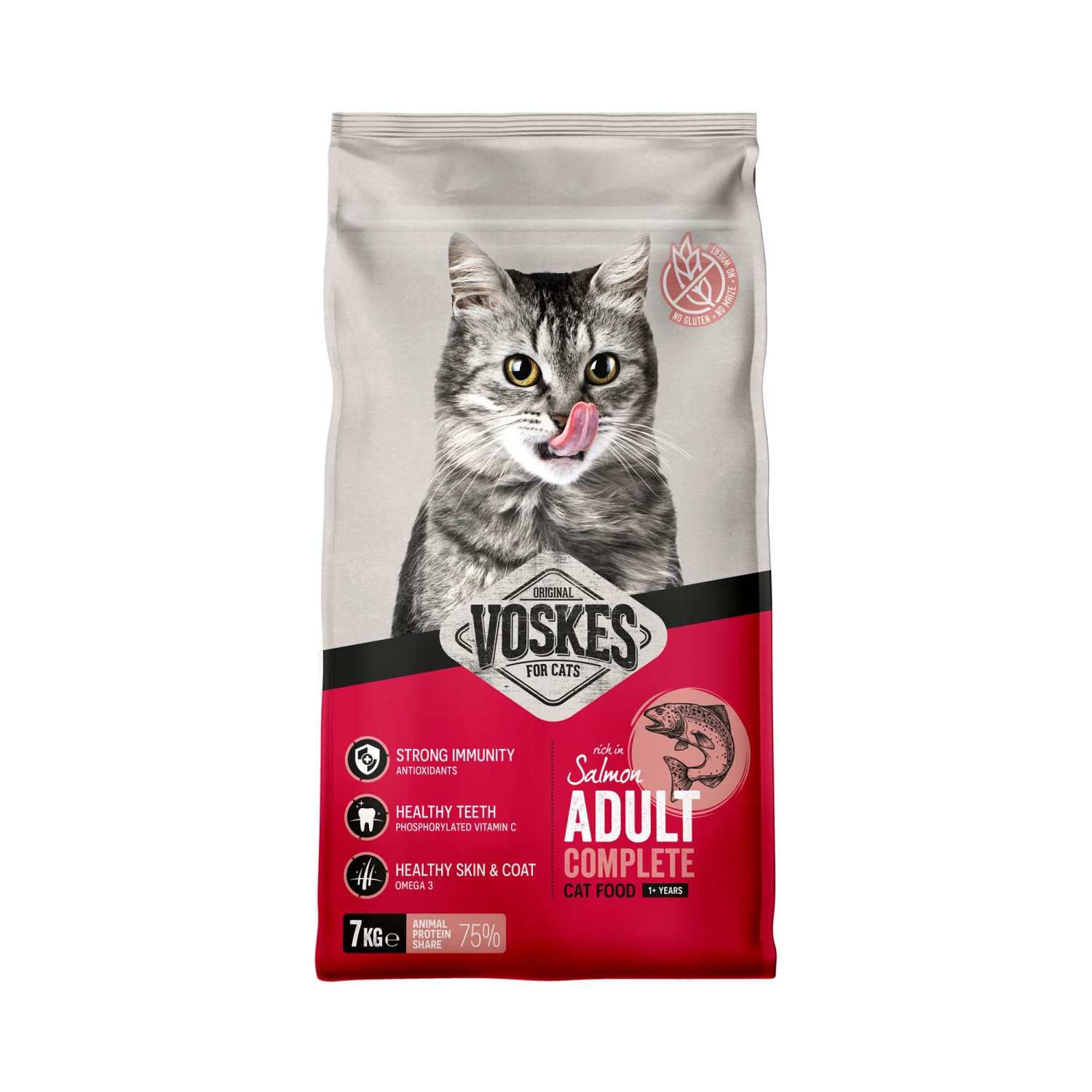 Voskes Adult Katzenfutter - Lachs 3 Voskes Adult Katzenfutter - Lachs – Bild 3